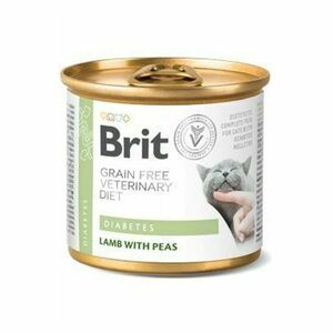 BRIT Veterinary diet grain free diabetes konzerva pro kočky 200 g obraz