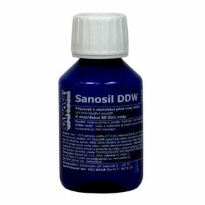 Sanosil DDW dezinfekce pitné vody 80 ml / 80 l vody obraz