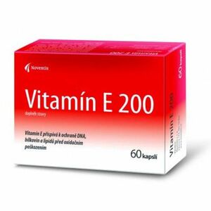 Noventis Vitamin E 200 60 kapslí obraz