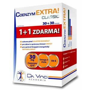 Da Vinci Academia Coenzym EXTRA! Classic 30 mg 30+30 tobolek obraz