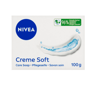 Nivea Tuhé mýdlo Creme Soft 100 g obraz