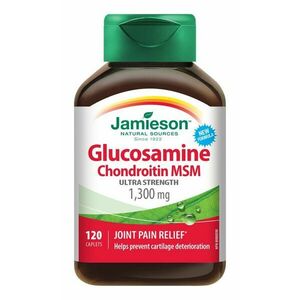 Jamieson Glukosamin Chondroitin MSM 1300 mg 120 tablet obraz