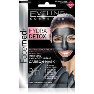 Eveline Facemed+ Hydra Detox pleťová maska 2x5 ml obraz
