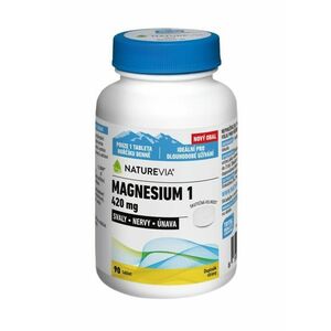 NatureVia Magnesium 1 420 mg 90 tablet obraz