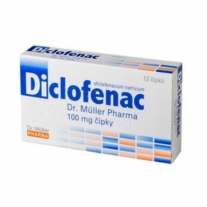 Dr. Müller Diclofenac 100 mg 12 čípků obraz