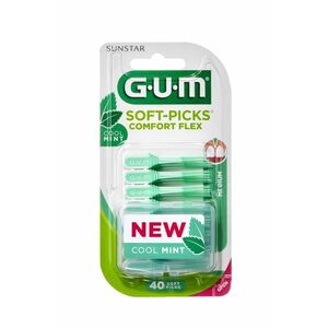 GUM Soft-Picks Comfort Flex Mint 40 ks obraz