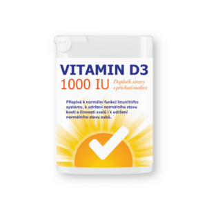 Vitamin D3 1000 IU 60 tablet obraz