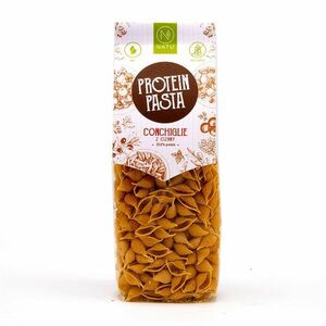 NATU Protein Pasta Conchiglie cizrna BIO 250 g obraz