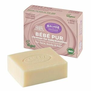 Balade en Provence Jemné tuhé mýdlo pro maminky a děti BIO bez parfemace 80 g obraz