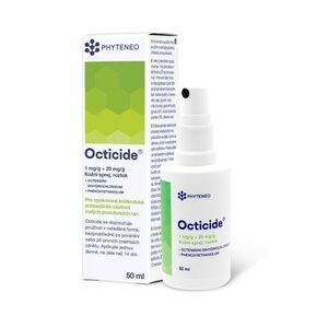 Phyteneo Octicide 1 mg/g + 20 mg/g kožní sprej, roztok 50 ml obraz