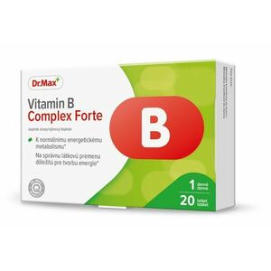 Dr. Max Vitamin B Complex Forte 20 tablet obraz