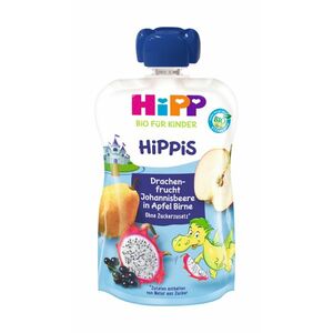 Hipp BIO Hippies jablko-hruška-dračí ovoce-rybíz 100 g obraz