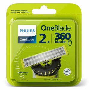 Philips OneBlade 360 QP420/50 náhradní břity 2 ks obraz