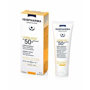 ISISPHARMA UVEBLOCK Mineral Cream SPF50+ 40 ml obraz