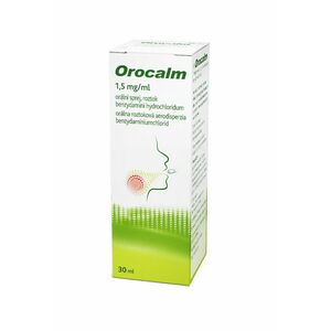 Orocalm 1, 5 mg/ml orální sprej 30 ml obraz