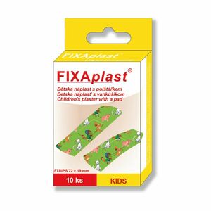 Fixaplast Kids strip dětská náplast dělená 72 x 19 mm 10 ks obraz