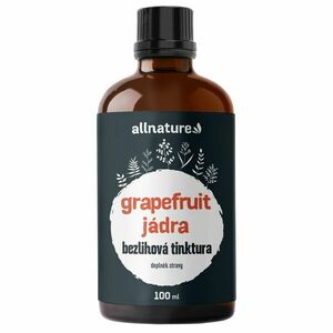 Allnature Grapefruit jádra bezlihová tinktura 100 ml obraz