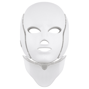 Palsar7 Ošetřující LED maska na obličej a krk bílá obraz