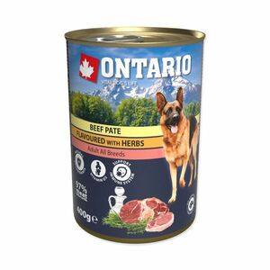 Ontario Hovězí paté s bylinkami konzerva 400 g obraz