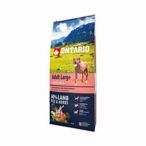 Ontario Adult Large Lamb&Rice granule 12 kg obraz