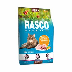 Rasco Premium Senior Krůtí s brusinkou a lichořeřišnicí granule 2 kg obraz