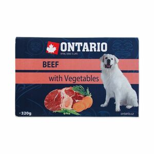 Ontario Hovězí se zeleninou vanička 320 g obraz