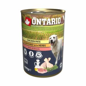 Ontario Kuřecí paté s bylinkami konzerva 400 g obraz