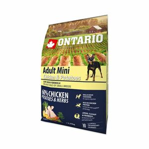 Ontario Adult Mini Chicken & Potatoes granule 2, 25 kg obraz