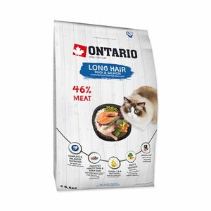 Ontario Cat Longhair granule 6, 5 kg obraz