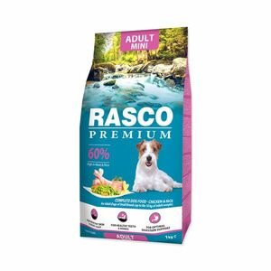 Rasco Premium Adult Mini Kuře s rýží granule 1 kg obraz