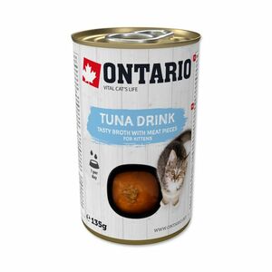 Ontario Kitten Drink tuňák 135 g obraz