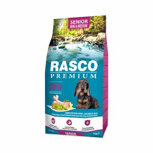 Rasco Premium Senior Mini&Medium Kuře s rýží granule 1 kg obraz