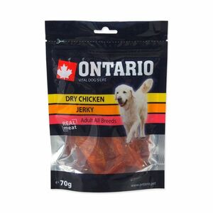Ontario Sušené kuřecí plátky 70 g obraz