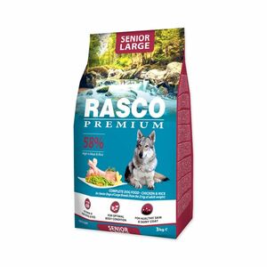 Rasco Premium Senior Large Kuře s rýží granule 3 kg obraz