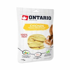 Ontario Vařené kuřecí prsní plátky 70 g obraz