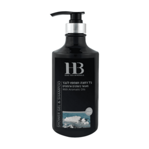 H&B Dead Sea Minerals Sprchový gel a šampon pro muže 780 ml obraz