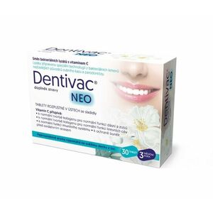 Dentivac Neo Tablety rozpustné v ústech se sladidly 30 tablet obraz