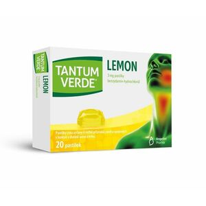 Tantum Verde Lemon 3 mg 20 pastilek obraz