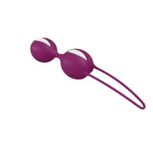 FunFactory Venušiny kuličky Smartballs teneo duo bílo-fialové obraz