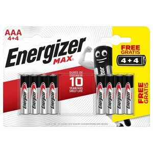Energizer Max - Mikrotužka AAA/4+4 zdarma 8 ks obraz