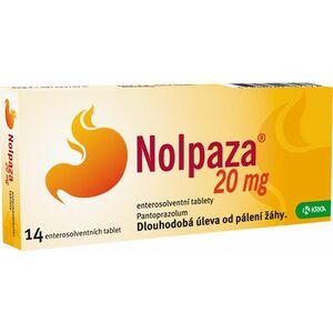 Nolpaza 20 mg perorální tablety 14 ks obraz