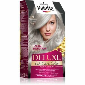 Schwarzkopf Palette Deluxe permanentní barva na vlasy odstín U71 Frosty Silver obraz