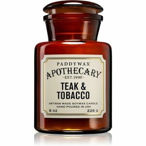 Paddywax Apothecary Teak & Tabacco vonná svíčka 226 g obraz