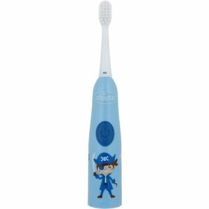 Chicco Electric Toothbrush Blue elektrický zubní kartáček pro děti Boy 3 y+ 1 ks obraz