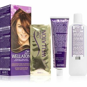 Wella Wellaton Intense permanentní barva na vlasy s arganovým olejem odstín 5/77 Cacao 1 ks obraz
