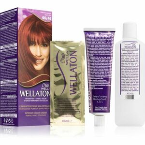 Wella Wellaton Intense permanentní barva na vlasy s arganovým olejem odstín 66/46 Cherry Red 1 ks obraz