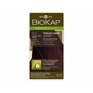 Biokap Nutricolor Delicato - Barva na vlasy 5.50 Hnědá - světlý mahagon 140 ml obraz