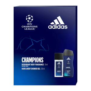 Adidas UEFA Champions League Edition - deodorant s rozprašovačem 75 ml + sprchový gel 250 ml obraz