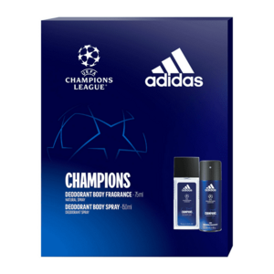 Adidas UEFA Champions League Edition - deodorant s rozprašovačem 75 ml + deodorant ve spreji 150 ml obraz