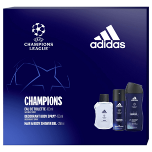 Adidas UEFA Champions League Edition - EDT 100 ml + sprchový gel 250 ml + deodorant ve spreji 150 ml obraz